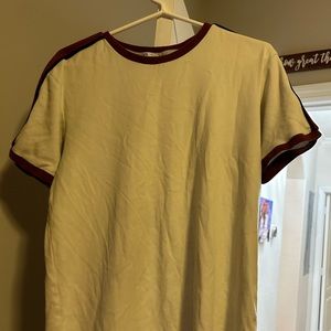 ZARA Brand Short Sleeve polyester MENS Shirt